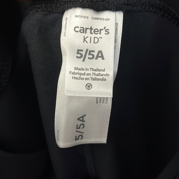 Carter’s Kid girls Holiday Christmas top leggings set size 5/5A - Picture 12 of 13